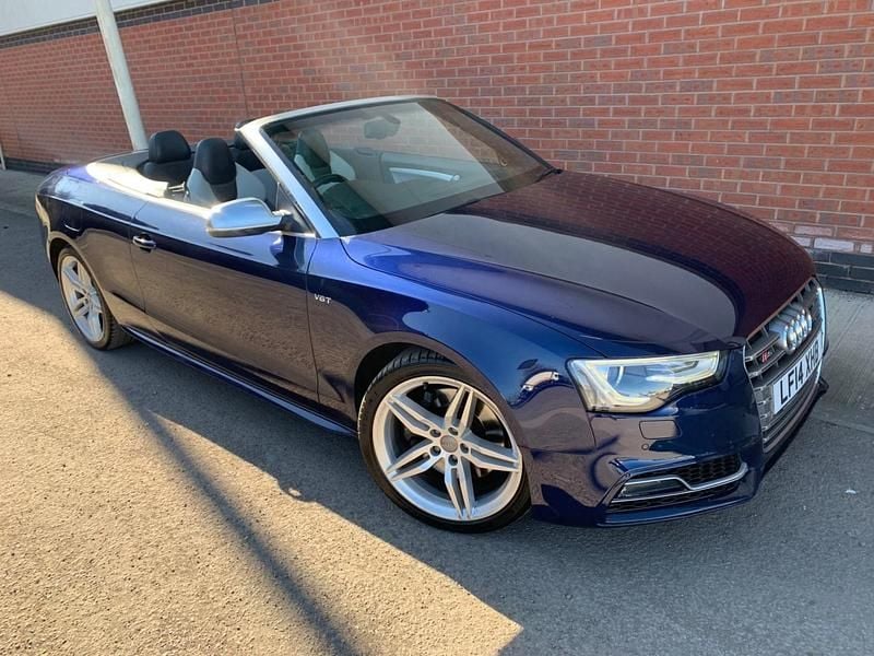Blue Used 2014 Audi A5 Cabriolet Cabriolet | £8,395 (Super price) - Image 1/4