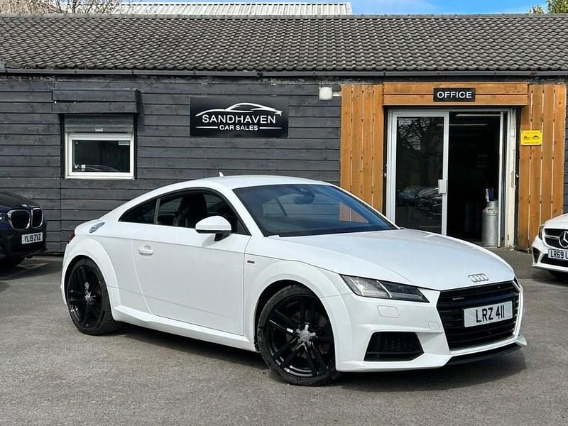 Used Audi TT S-Line 230 HP (169 kW) 2015 White Coupe