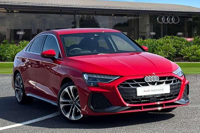 Red Used 2025 Audi A3 S-Line Sedan | £29,950 (A bit pricey) - Image 1/4