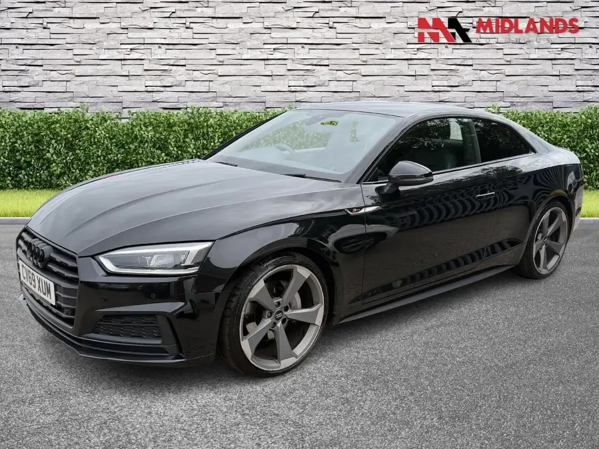 Second-hand Audi A5 Black Edition 190 CP (139 kW) 2020 Negru Coupe