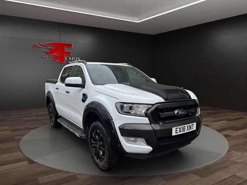Used Ford Ranger Wildtrack 200 HP (147 kW) 2018 White Pickup