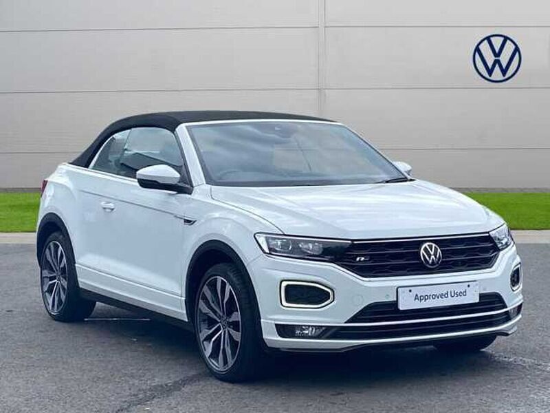 Used VW T-Roc R-line 150 HP (110 kW) 2022 White SUV