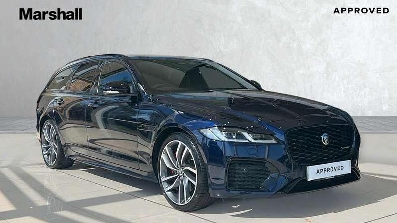 Blue Used 2024 Jaguar XF Sportbrake R-Dynamic Estate | £39,550 - Image 1/4