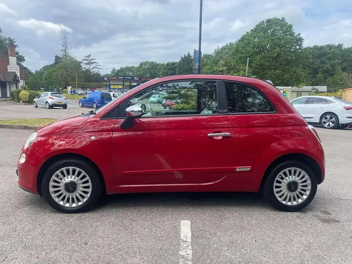 Used Fiat 500C Pop 2009 Red Cabriolet