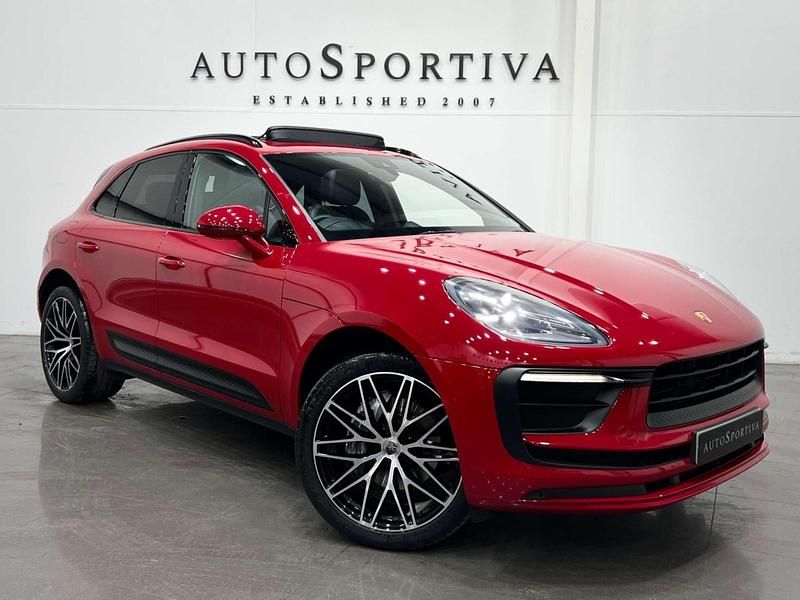 Red Used 2021 Porsche Macan SUV | £47,750 (Expensive) - Image 1/3