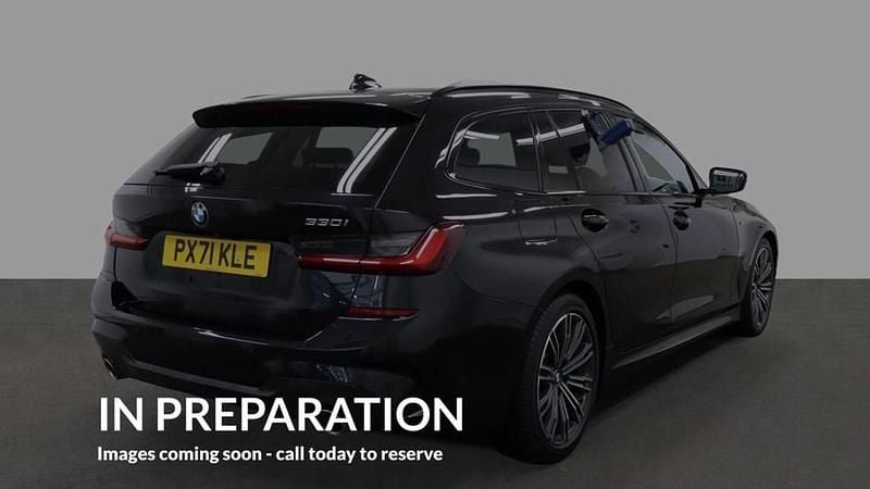 Used BMW 330 M Sport 258 HP (189 kW) 2021 Black Estate