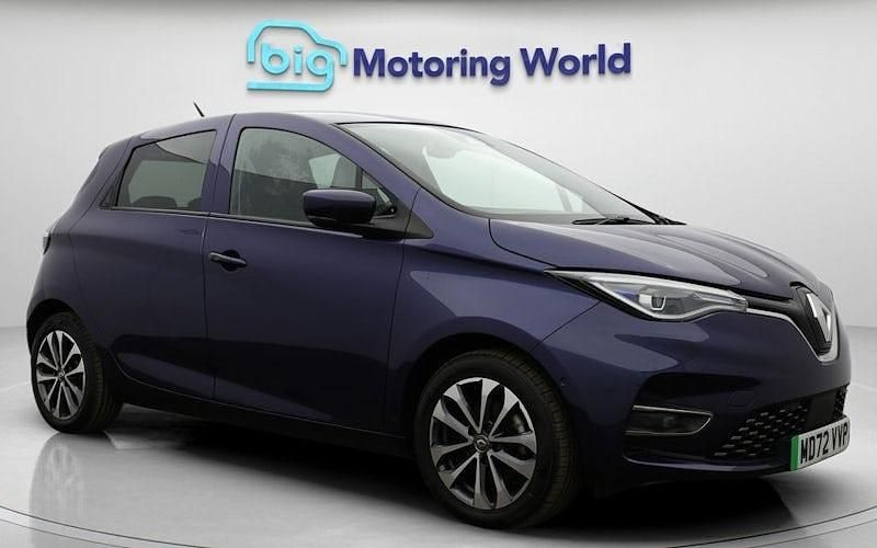 Used Renault Zoe GT-Line 100 kW (136 HP) 2022 Blue Hatchback