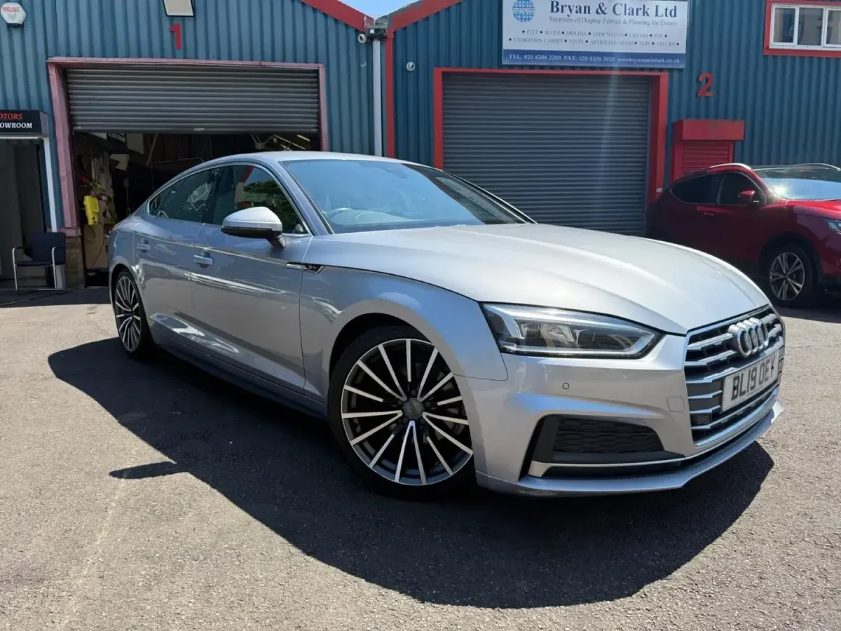 Used Audi A5 Sportback S-Line 2019 Silver Hatchback