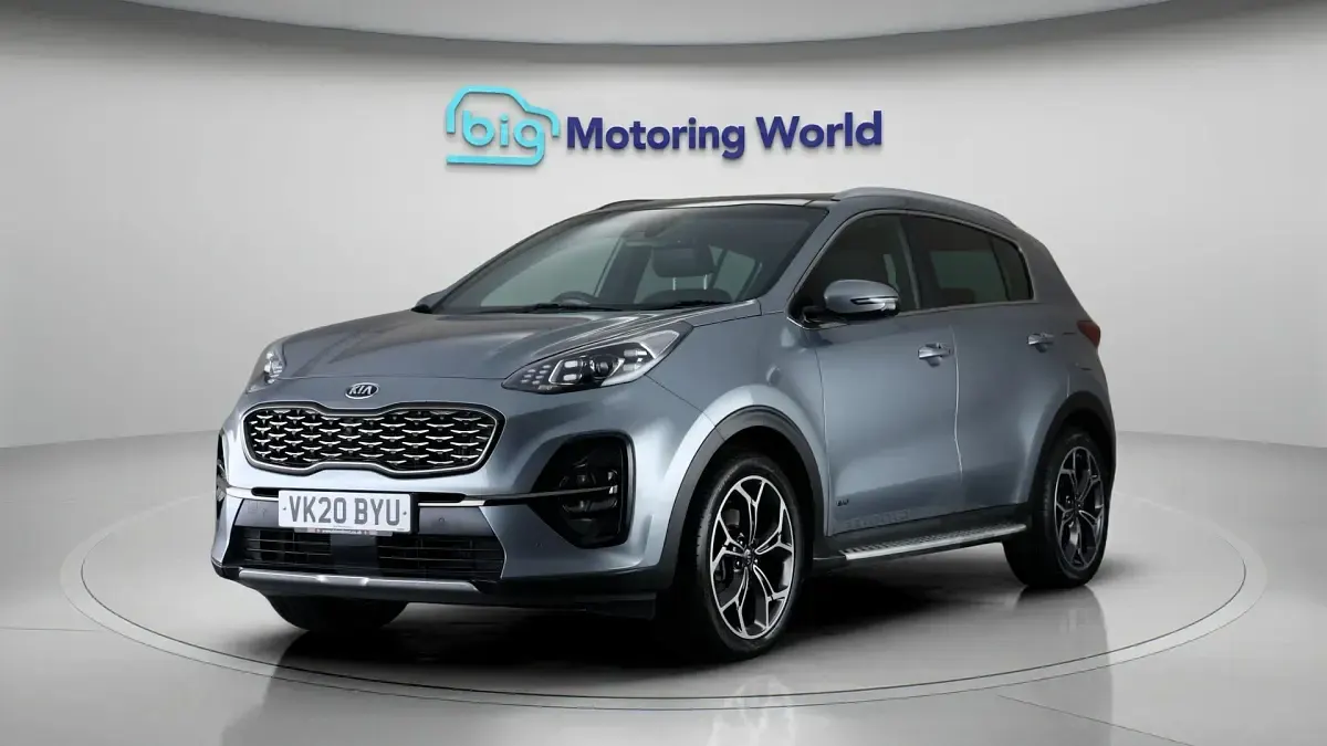 Used Kia Sportage GT-Line S 177 HP (130 kW) 2020 Silver SUV