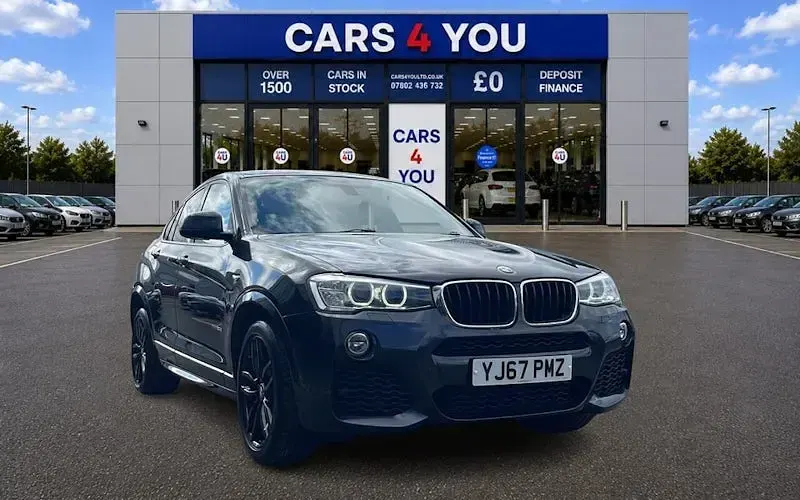 Used BMW X4 M Sport 190 HP (139 kW) 2017 Grey SUV
