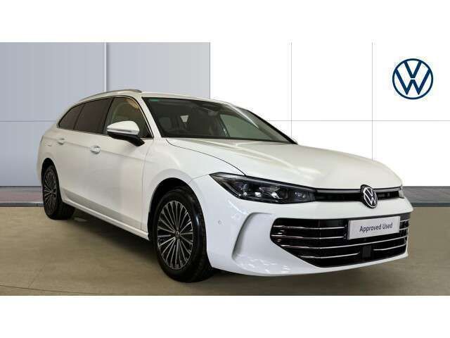 White Used 2024 VW Passat Elegance Estate | £38,482 - Image 1/4