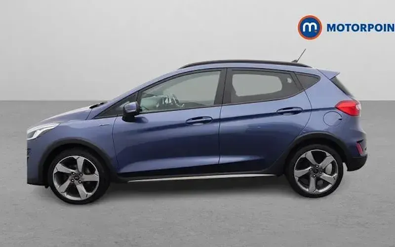 Used Ford Fiesta Active 95 HP (69 kW) 2021 Blue Hatchback