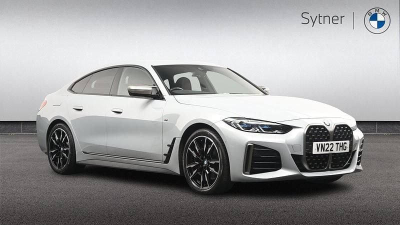 Grey Used 2022 BMW M440 M Sport Sedan | £36,000 (Good price) - Image 1/4