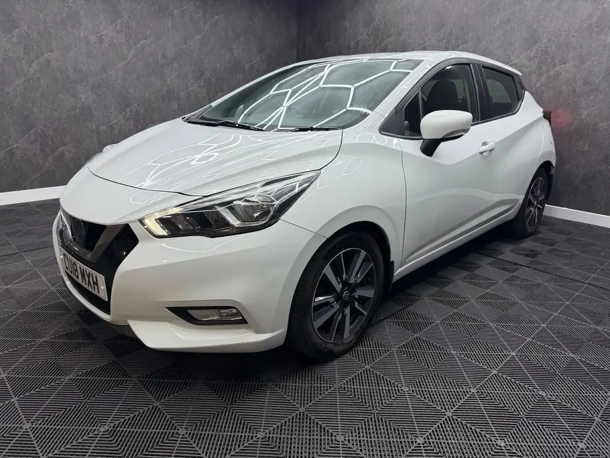 Used Nissan Micra Acenta Limited Edition 90 HP (66 kW) 2018 White Hatchback