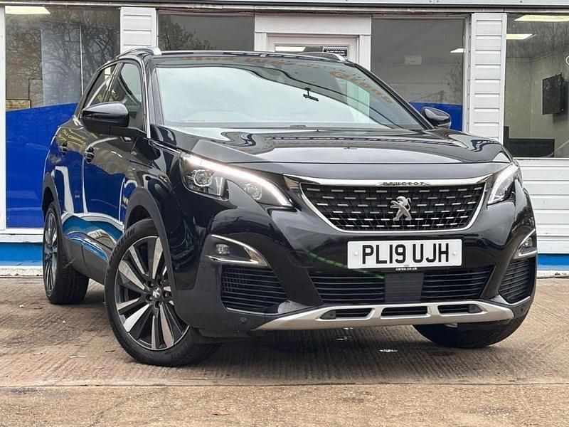 Used Peugeot 3008 GT-line 130 HP (95 kW) 2019 Black SUV