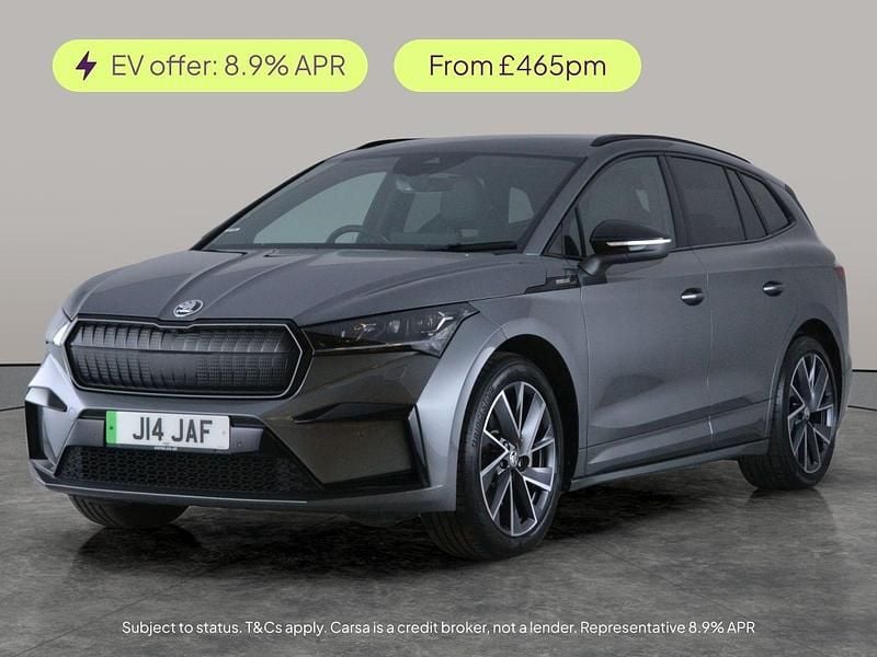 Used Skoda Enyaq iV SportlinePlus 210 kW (286 HP) 2024 Grey SUV