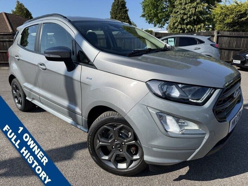 Silver Used 2022 Ford Ecosport ST-Line SUV | £12,999 (Fair price) - Image 1/3