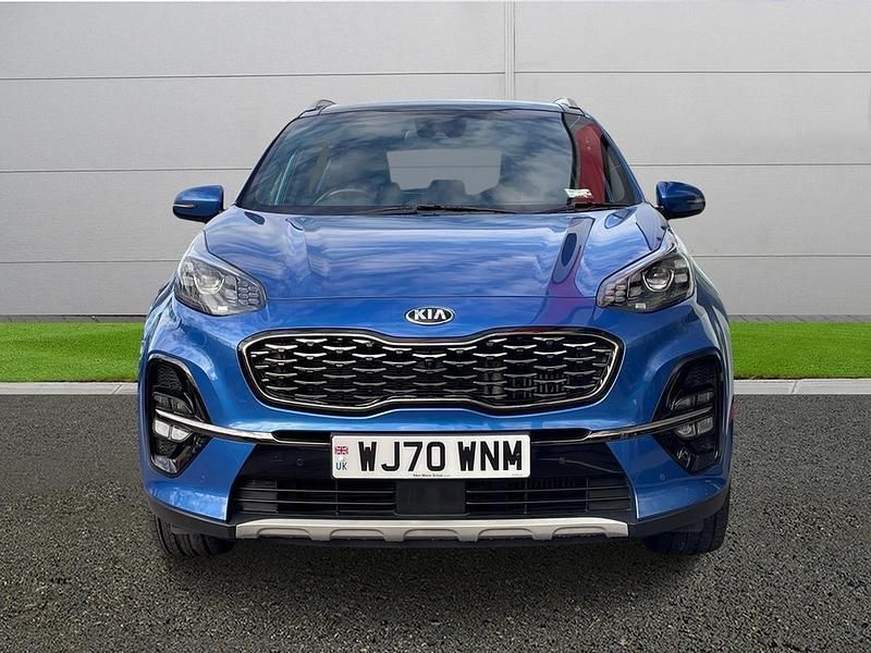 Used Kia Sportage GT-Line S 174 HP (127 kW) 2020 Blue SUV
