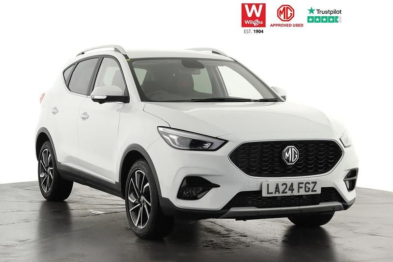 White Used 2024 MG ZS Exclusive Sedan | £15,798 (Fair price) - Image 1/4