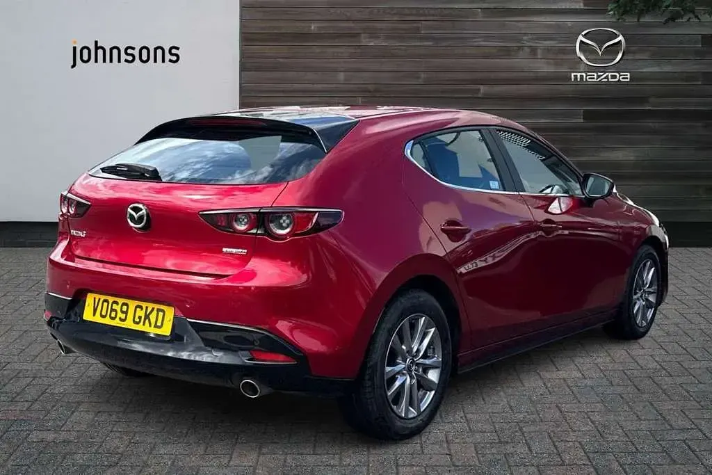 Used Mazda 3 120 HP (88 kW) 2020 Red Hatchback
