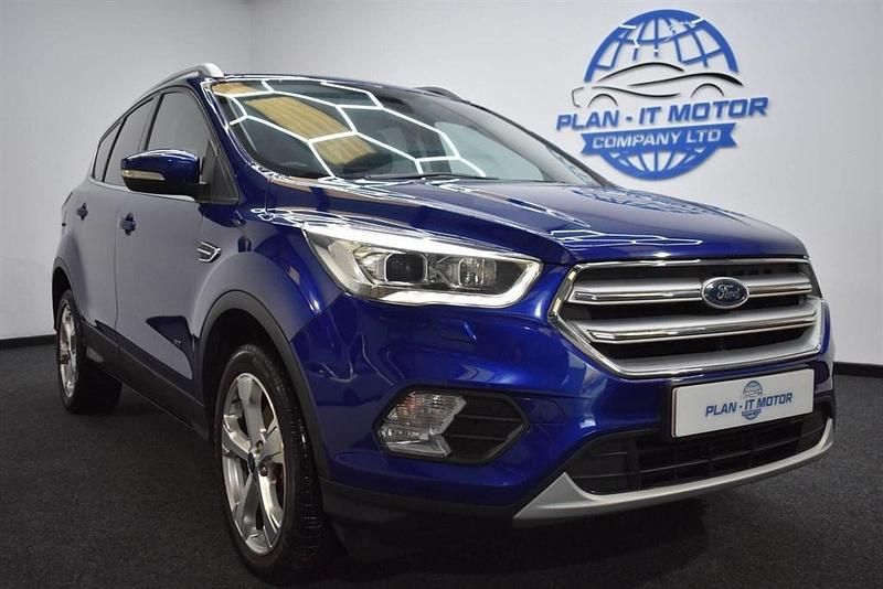 Blue Used 2017 Ford Kuga Titanium X SUV | £10,549 (Fair price) - Image 1/4