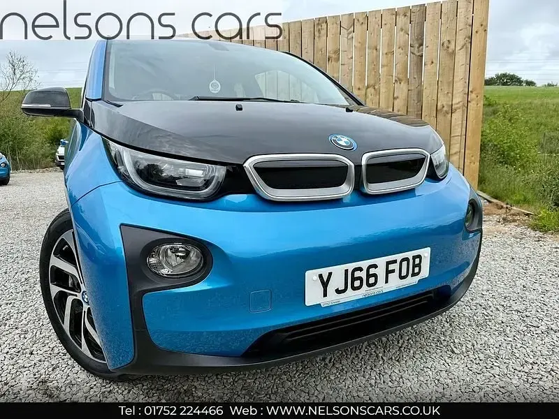 Usado BMW i3 125 kW (170 HP) 2017 Azul Citadino