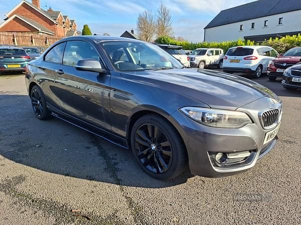 Used BMW 218 Sport Line 2016 Grey Coupe