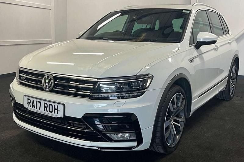 White Used 2017 VW Tiguan R-line SUV | £15,750 (Fair price) - Image 1/1