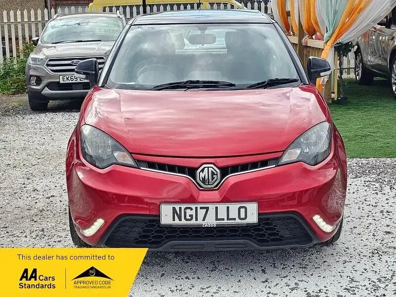 Used MG MG3 2017 Red Hatchback