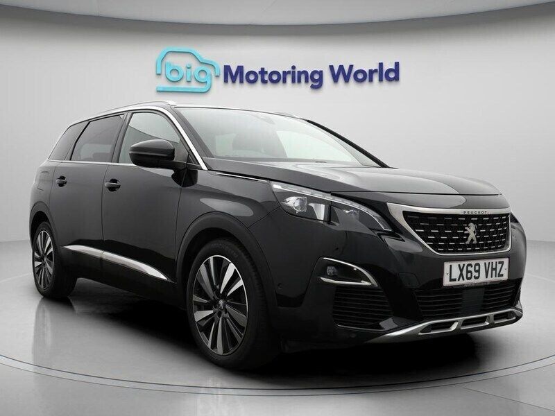Black Used 2019 Peugeot 5008 Premium MPV | £16,600 (Good price) - Image 1/4