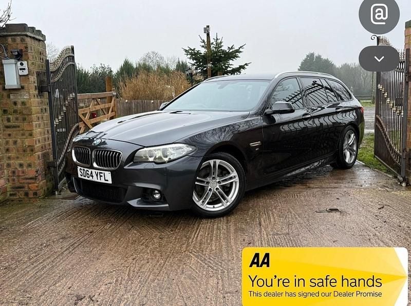 Grey Used 2014 BMW 520 M Sport Estate | £7,495 (Fair price) - Image 1/3