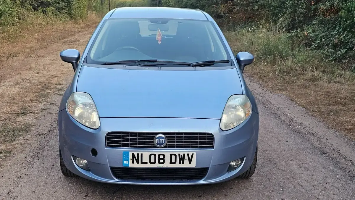 Used Fiat Grande Punto Dynamic 2008 Blue Hatchback