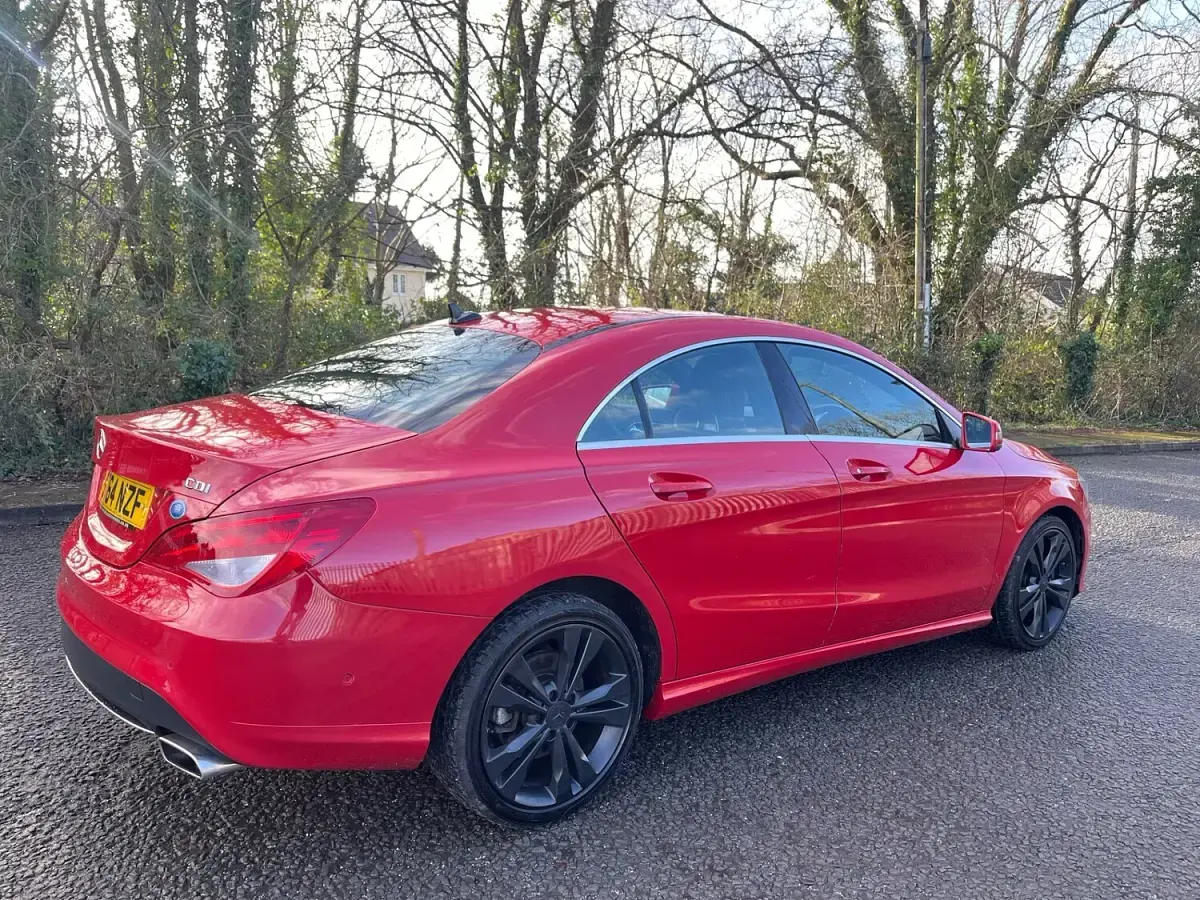 Used Mercedes CLA200 2015 Red Coupe