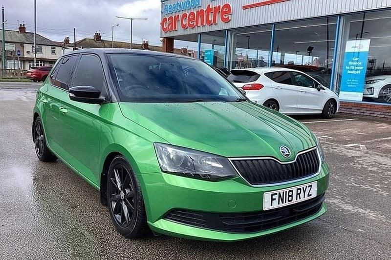 Used Skoda Fabia Colour Edition 95 HP (69 kW) 2018 Green Hatchback