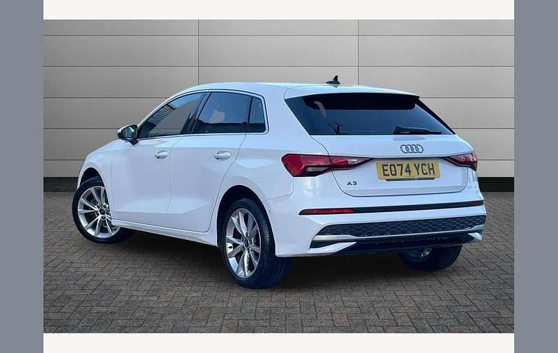 Used Audi A3 Sport 116 HP (85 kW) 2024 White Hatchback
