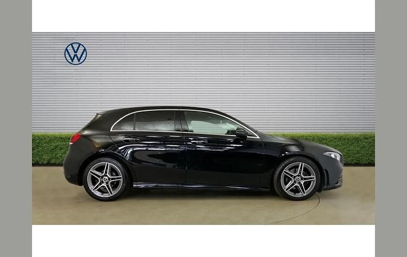 Used Mercedes A200 AMG Line Premium 150 HP (110 kW) 2020 Black Hatchback