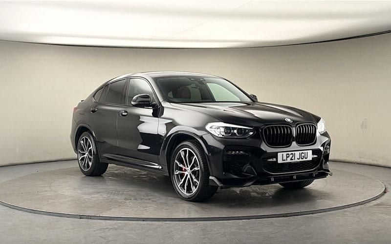 Used BMW X4 M Sport 190 HP (139 kW) 2021 Black sapphire SUV