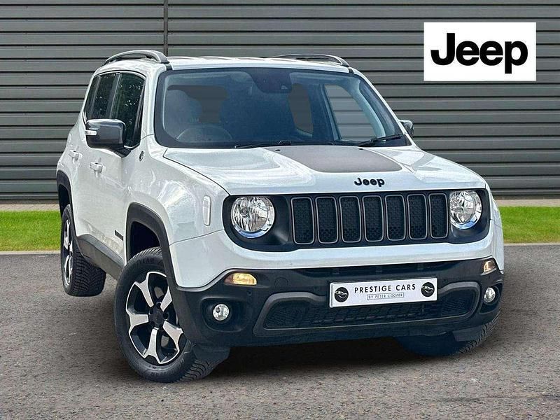 White Used 2022 Jeep Renegade Trailhawk SUV | £20,995 (Fair price) - Image 1/4