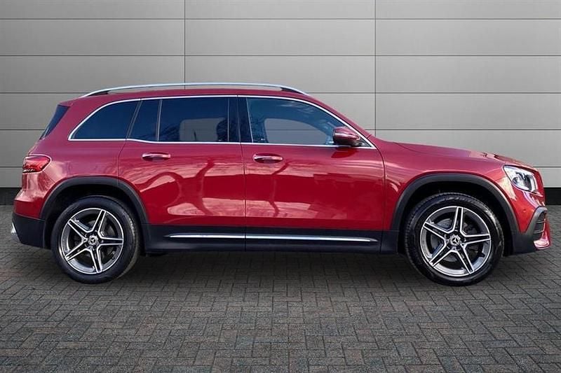 Used Mercedes GLB200 AMG Line Premium 150 HP (110 kW) 2022 Patagonia red SUV