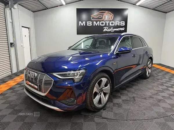 Used Audi e-tron S-Line 230 kW (313 HP) 2021 Blue SUV