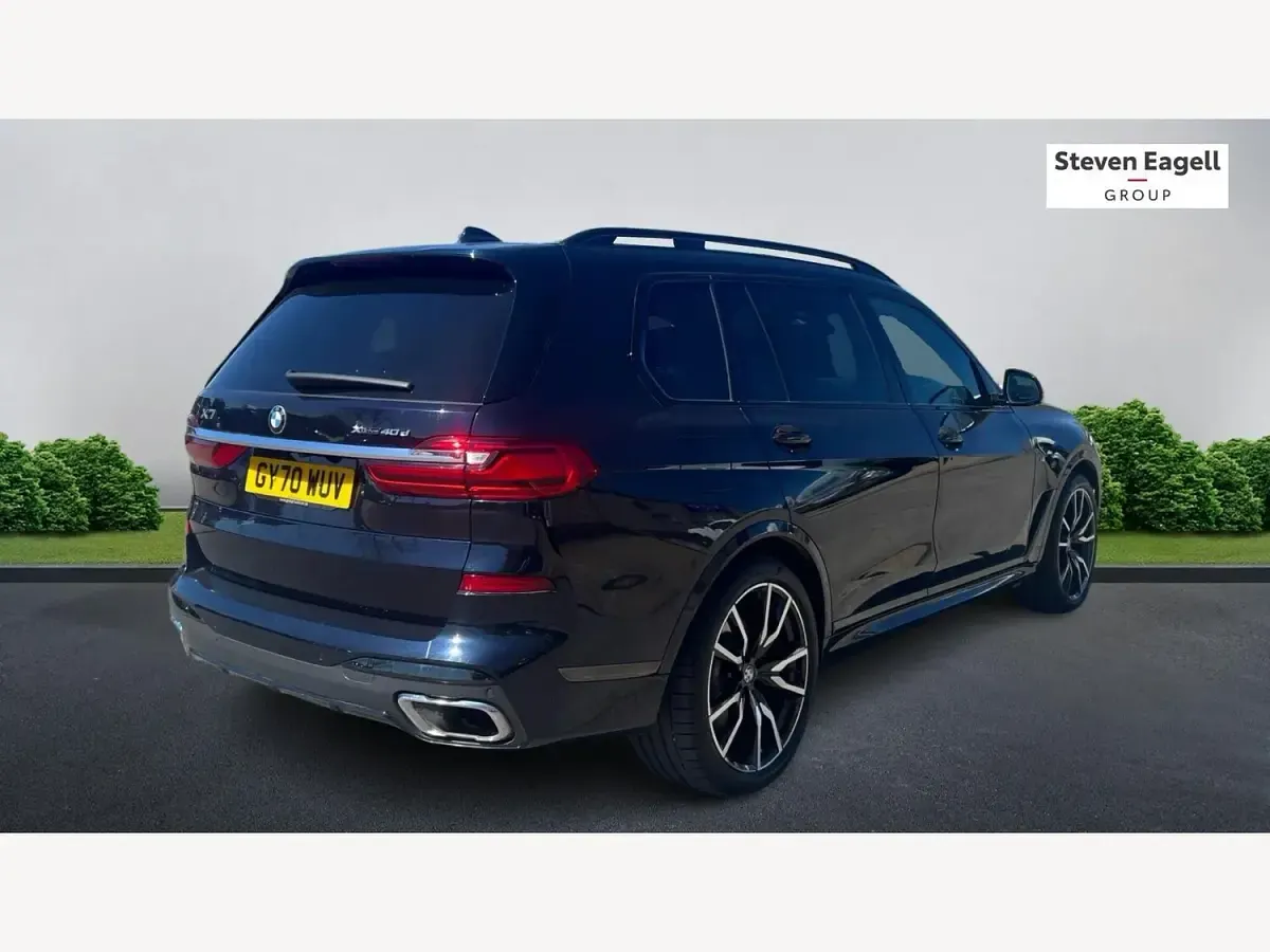 Used BMW X7 M Sport 340 HP (250 kW) 2021 Black SUV