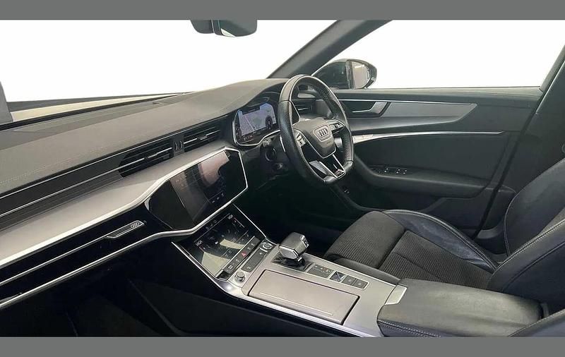 Used Audi A6 Black Edition 200 HP (147 kW) 2020 Blue Sedan