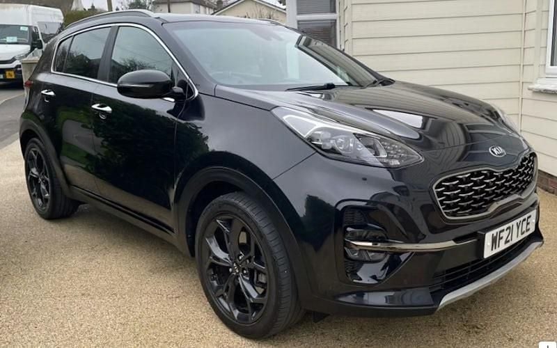 Used Kia Sportage GT-Line 136 HP (100 kW) 2021 Black SUV
