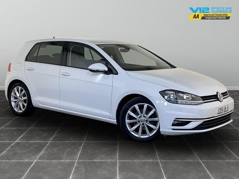 White Used 2018 VW Golf VII GT Hatchback | £13,795 (Good price) - Image 1/2