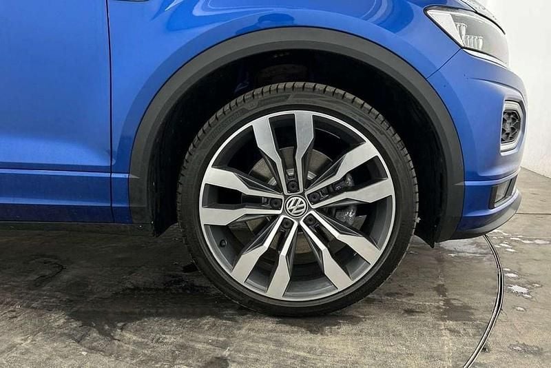 Used VW T-Roc R-line 150 HP (110 kW) 2018 Blue SUV