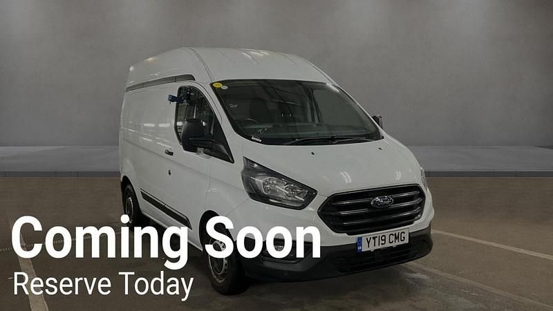 Used Ford Transit Custom 105 HP (77 kW) 2019 White Van