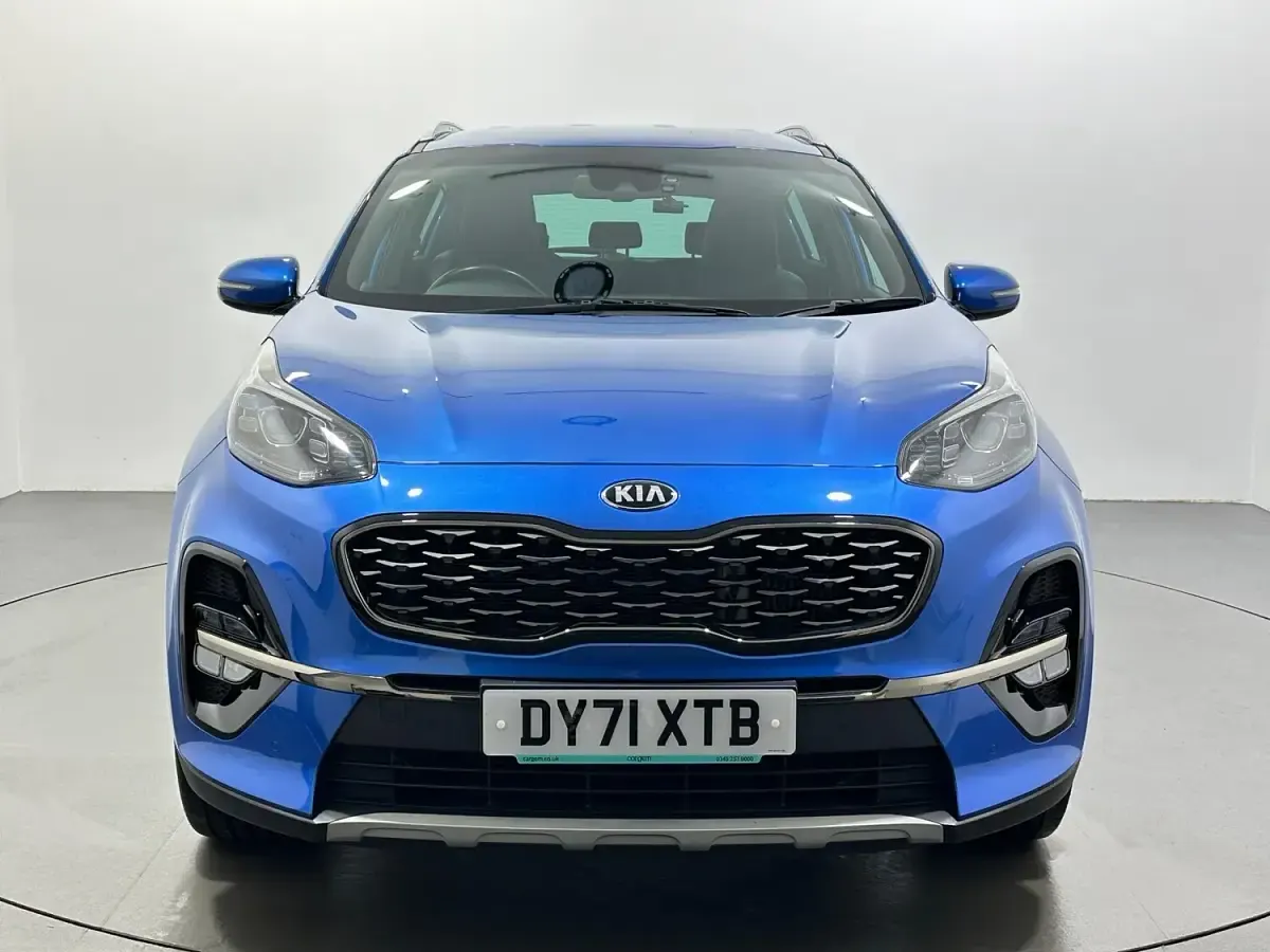Used Kia Sportage GT-Line 136 HP (100 kW) 2021 Blue SUV