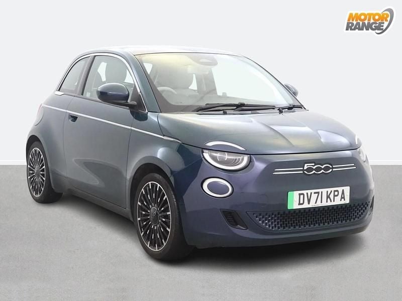 Used Fiat 500e La Prima 86 kW (118 HP) 2022 Green Hatchback
