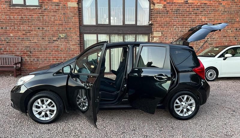 Used Nissan Note Acenta Premium 2015 Black Hatchback