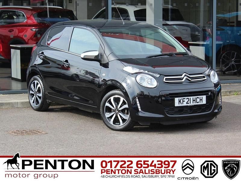 Usado Citroën C1 Shine 71 HP (52 kW) 2021 Preto Citadino
